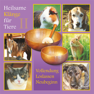 Cover in mittlerer Größe vom CD Heilsame Klänge für Tiere II von Fröhling, Ingrid Rose; Majrich, Lucien mit der ISBN-13 978-3-941435-31-5