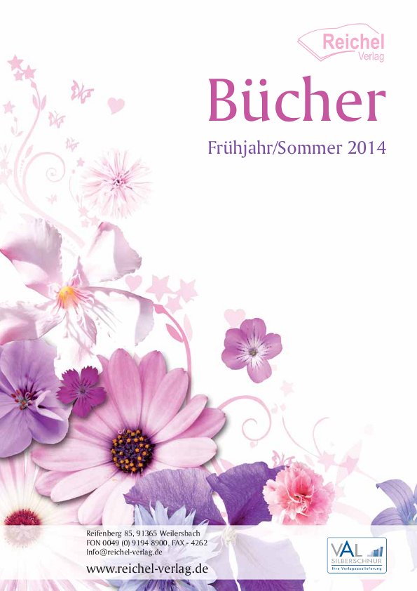 Vorschau des Reichel Verlag für das Frühjahr 2014